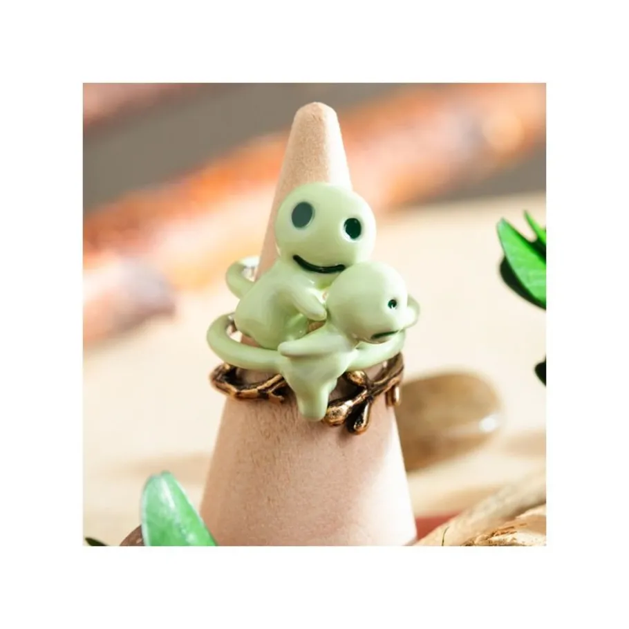 Maison Ghibli Three Ring Set Kodama - Princess Mononoke Outlet