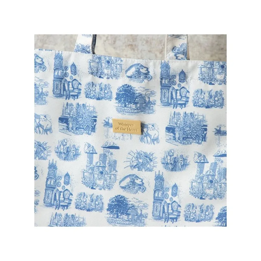 Maison Ghibli Tote Bag Blue Nostalgia - Whisper Of The Heart Online