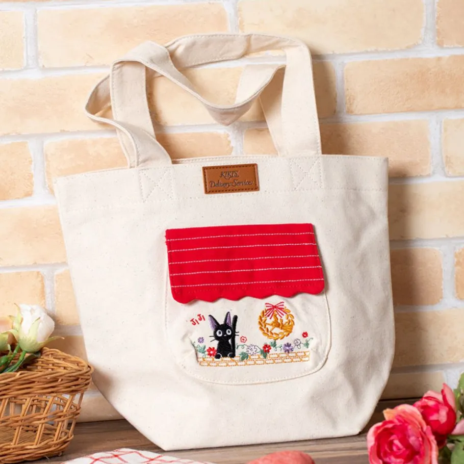 Maison Ghibli Tote Bag Jiji In The Flowers - Kiki'S Delivery Service Discount