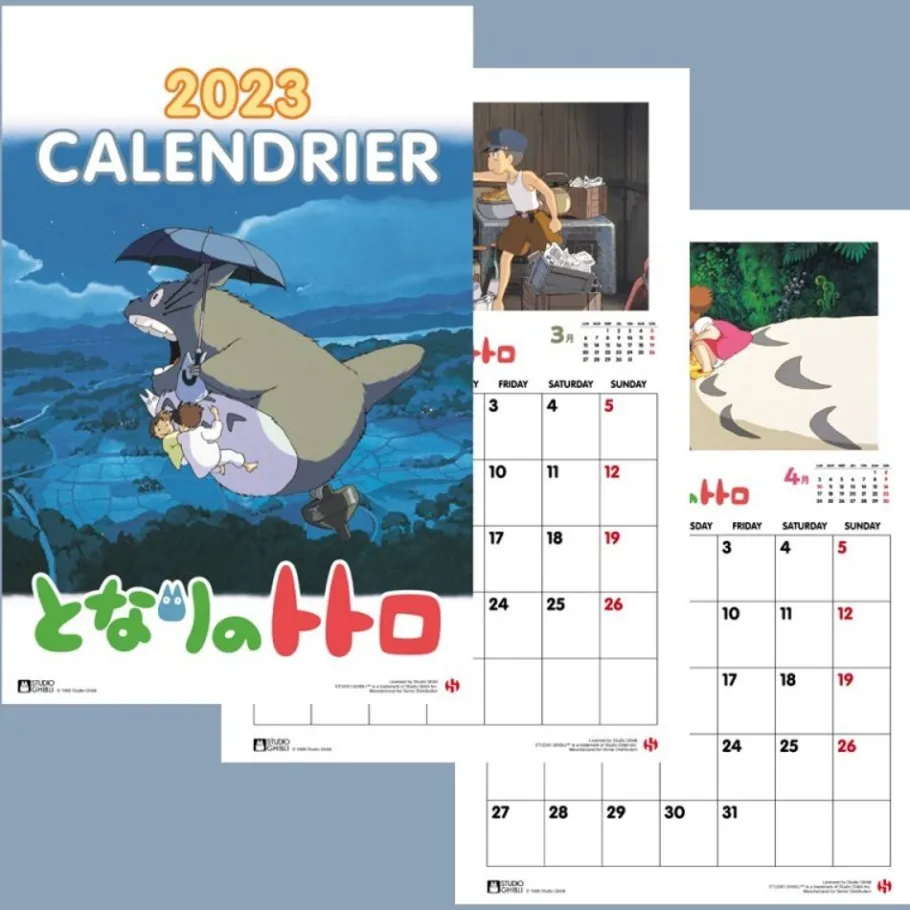 Maison Ghibli Totoro Calendar 2023 Hot