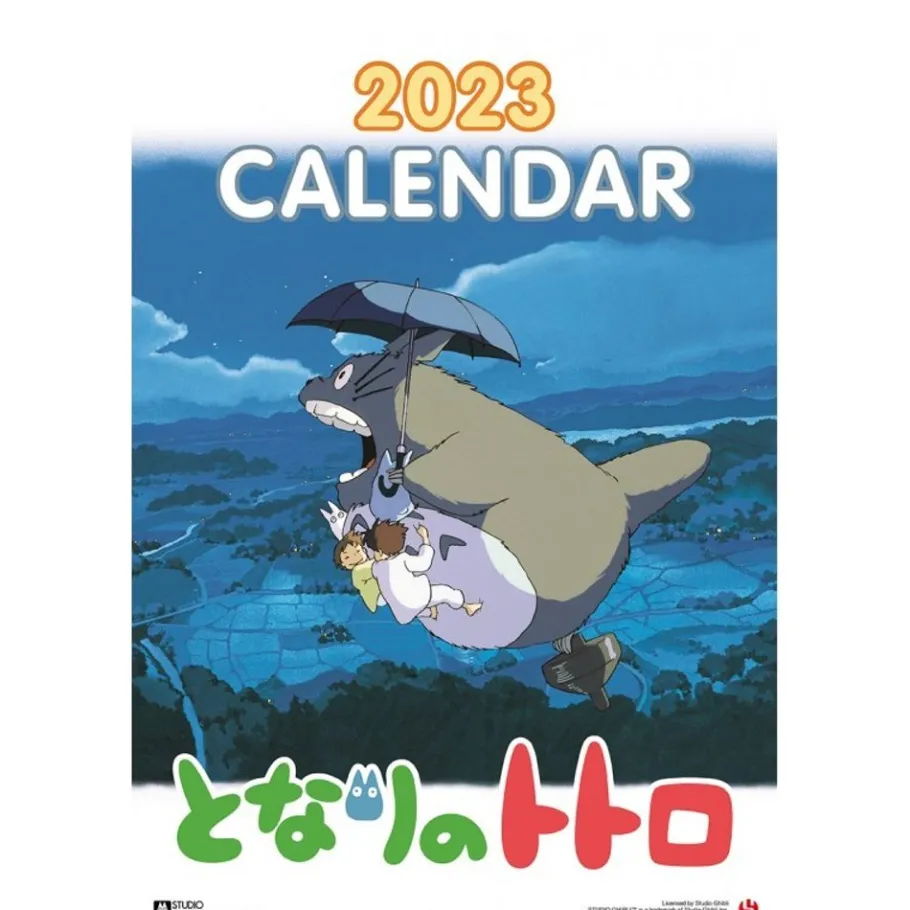 Maison Ghibli Totoro Calendar 2023 Best