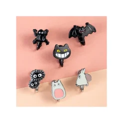Maison Ghibli Totoro Opening Clipped Earrings Set Of 6 - My Neighbor Totoro Outlet
