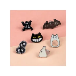 Maison Ghibli Totoro Opening Pierced Earrings Set Of 6 - My Neighbor Totoro