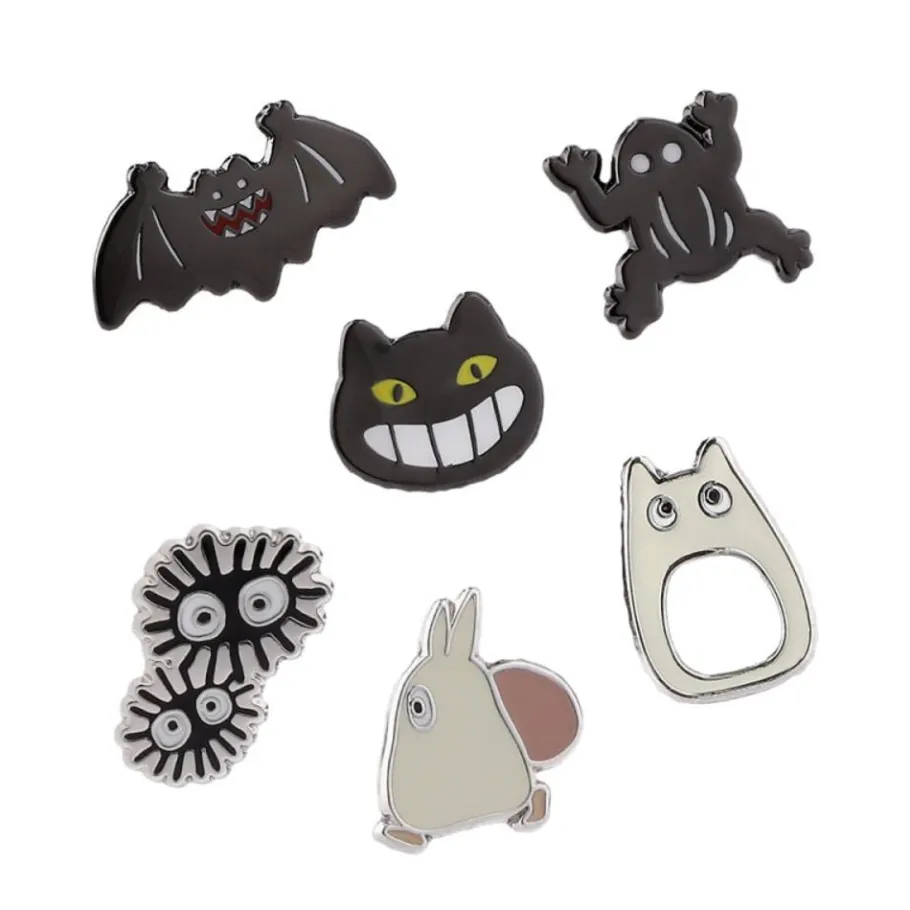 Maison Ghibli Totoro Opening Pierced Earrings Set Of 6 - My Neighbor Totoro
