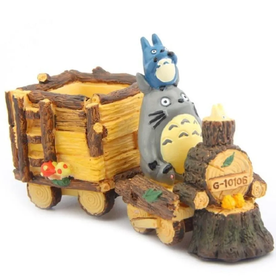 Maison Ghibli Totoro Train Flower Bucket - My Neigbour Totoro Best