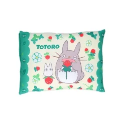 Maison Ghibli Totoro With Strawberries Pillow 28 X 39 Cm - My Neighbor Totoro