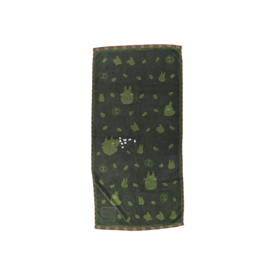Maison Ghibli Towel Autumn Green 34X80 Cm - My Neighbor Totoro Clearance