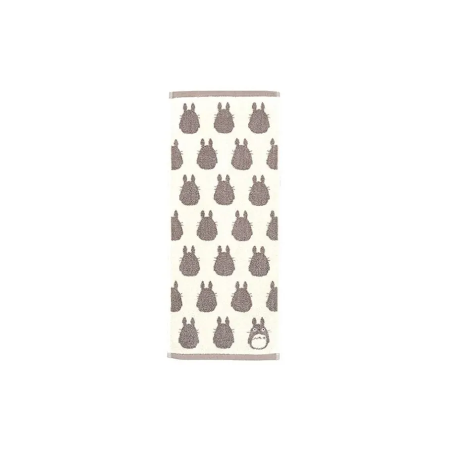 Maison Ghibli Towel Big Totoro Silhouette 33X80 Cm - My Neighbor Totoro Online
