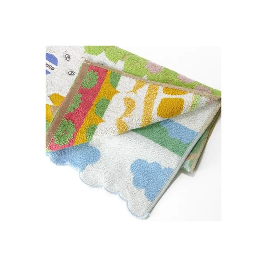 Maison Ghibli Towel Catbus On It'S Way 34X80 Cm - My Neighbor Totoro Best