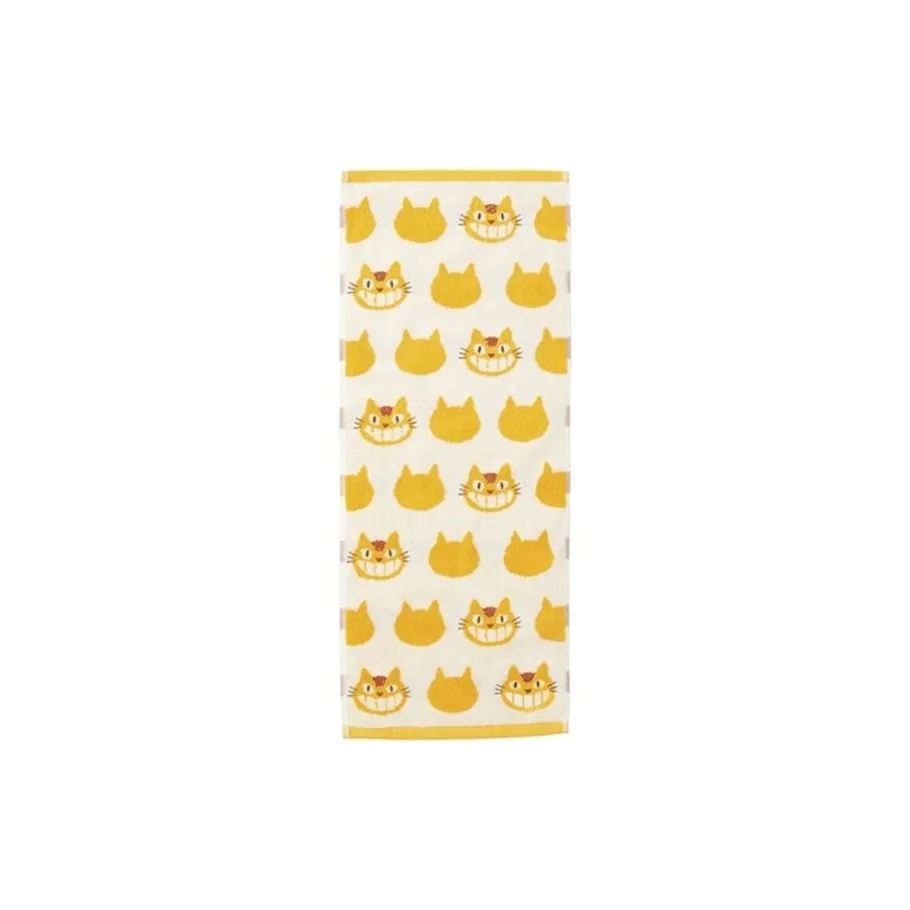 Maison Ghibli Towel Catbus Silhouette 33X80 Cm - My Neighbour Totoro Discount