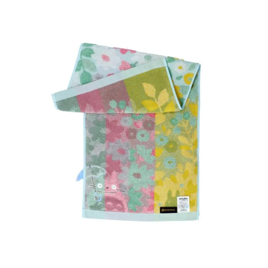 Maison Ghibli Towel Totoro Flower Fields 34X80 Cm - My Neighbor Totoro Outlet