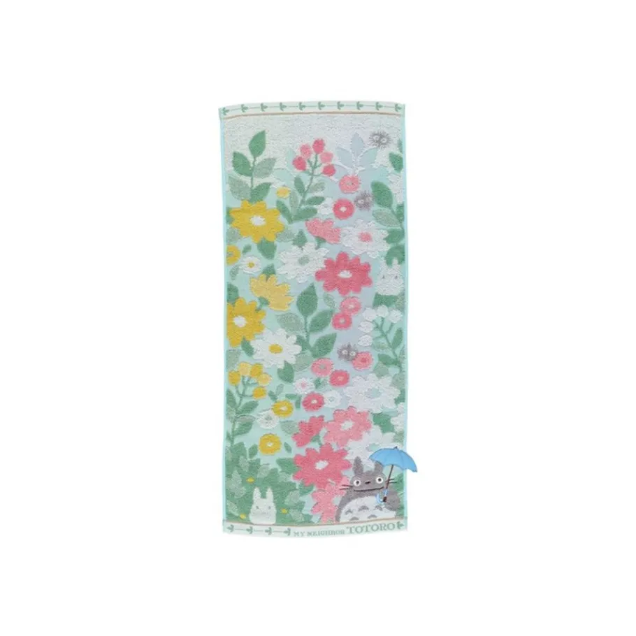 Maison Ghibli Towel Totoro Flower Fields 34X80 Cm - My Neighbor Totoro Outlet