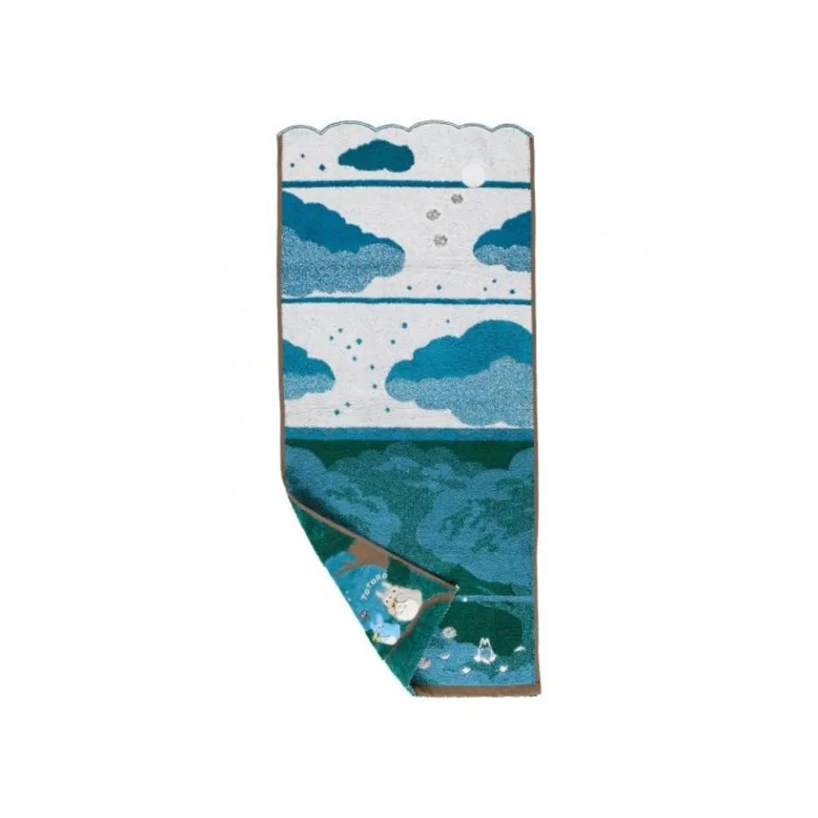 Maison Ghibli Towel Under The Moon 34X80 Cm - My Neighbor Totoro Outlet