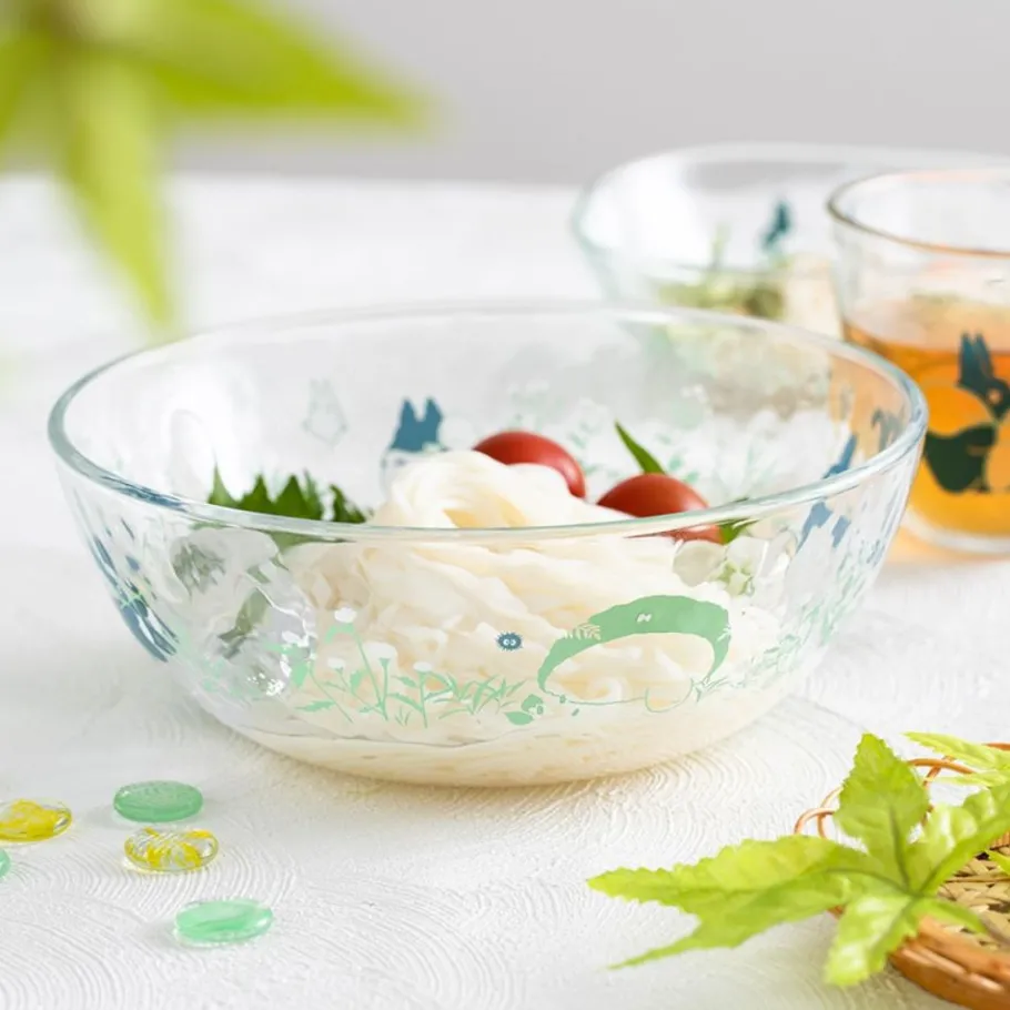 Maison Ghibli Transparent Bowl 17Cm Chasing Acorns - My Neighbor Totoro Outlet