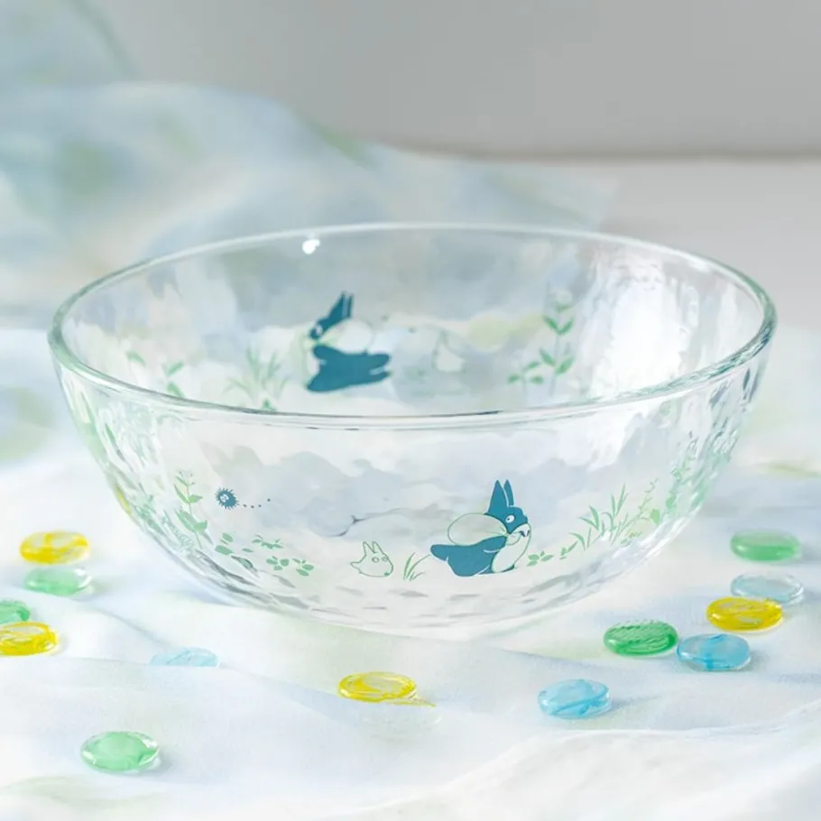 Maison Ghibli Transparent Bowl 17Cm Chasing Acorns - My Neighbor Totoro Outlet
