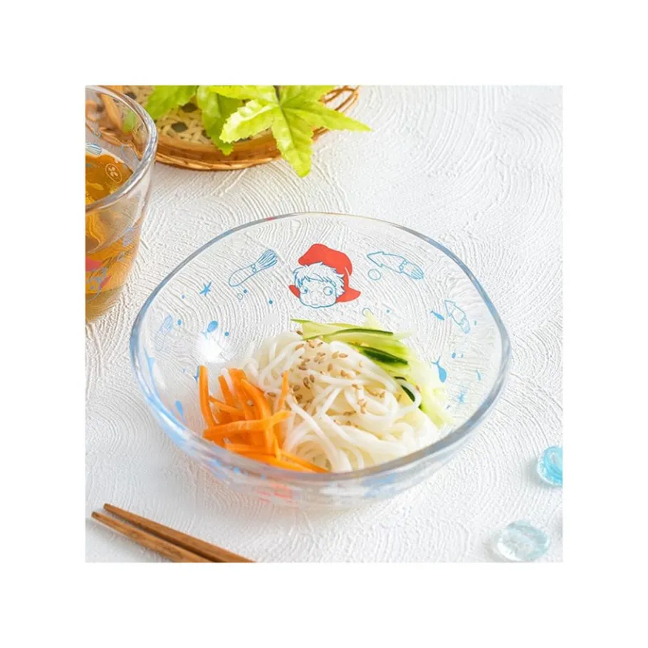 Maison Ghibli Transparent Bowl 13Cm Ponyo Under The Sea - Ponyo On The Cliff Best