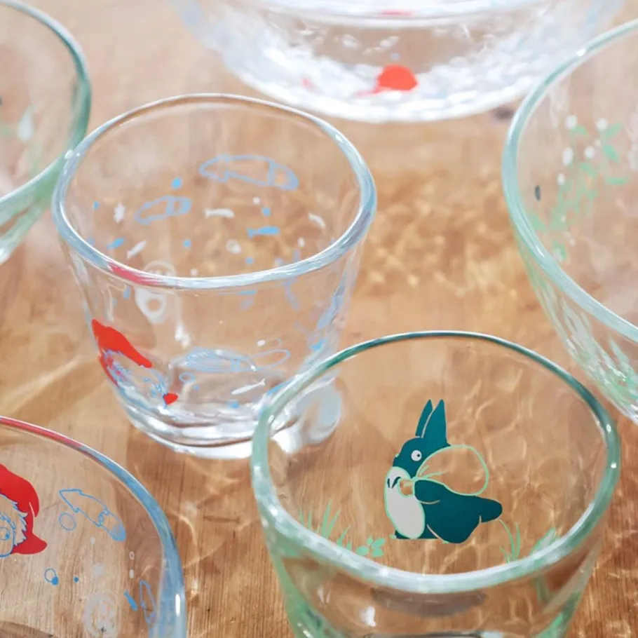 Maison Ghibli Transparent Bowl 13Cm Ponyo Under The Sea - Ponyo On The Cliff Best