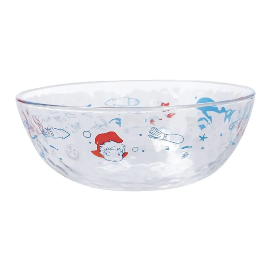 Maison Ghibli Transparent Bowl 17Cm Ponyo Under The Sea - Ponyo On The Cliff New