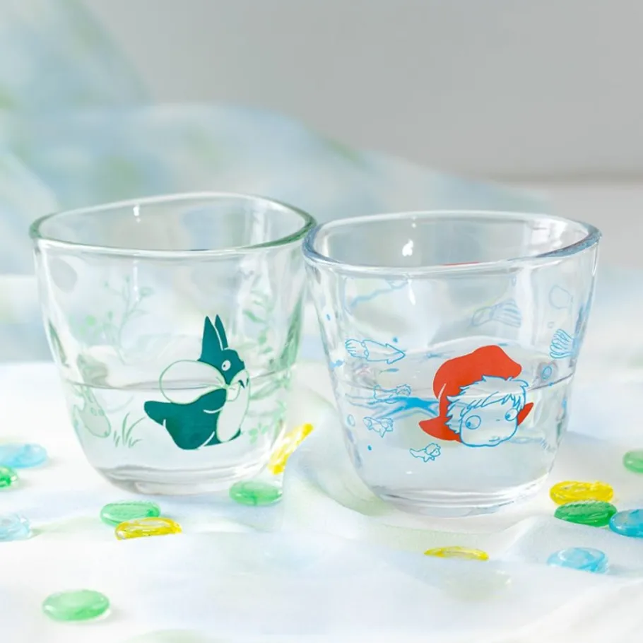 Maison Ghibli Transparent Glass Chasing Acorns - My Neighbor Totoro Sale