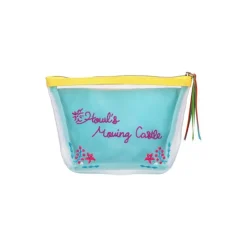 Maison Ghibli Transparent Pouch Embroidered - Howl'S Moving Castle Online