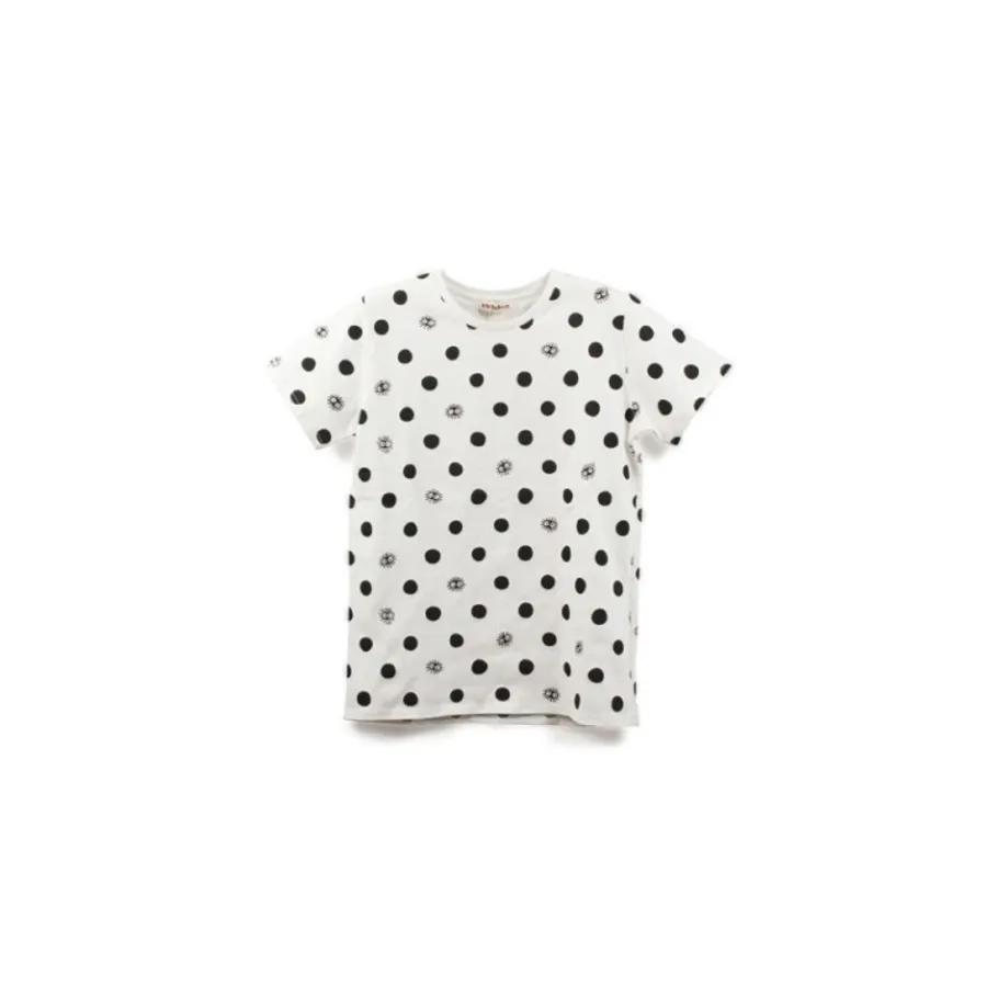 Maison Ghibli T-Shirts Totoro Noiraudes Dots Blanc M (Femme) - Mon Voisin Totoro Hot