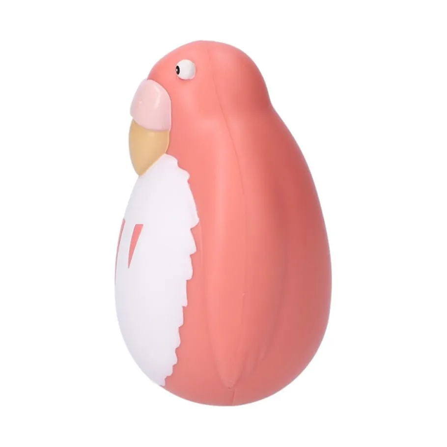 Maison Ghibli Two Pack Roly-Poly Figurines Red & Yellow Parakeet - The Boy And The Sale