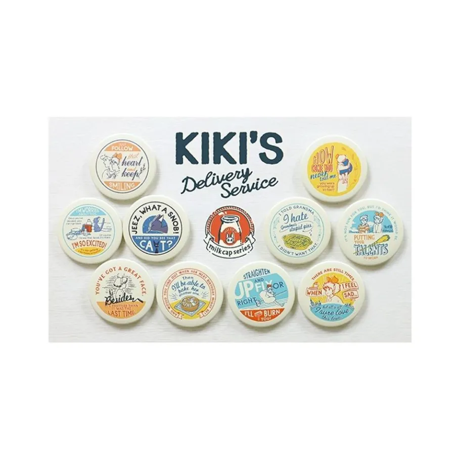Maison Ghibli Vintage Badge Collection 10 Pcs - Kiki'S Delivery Service Sale
