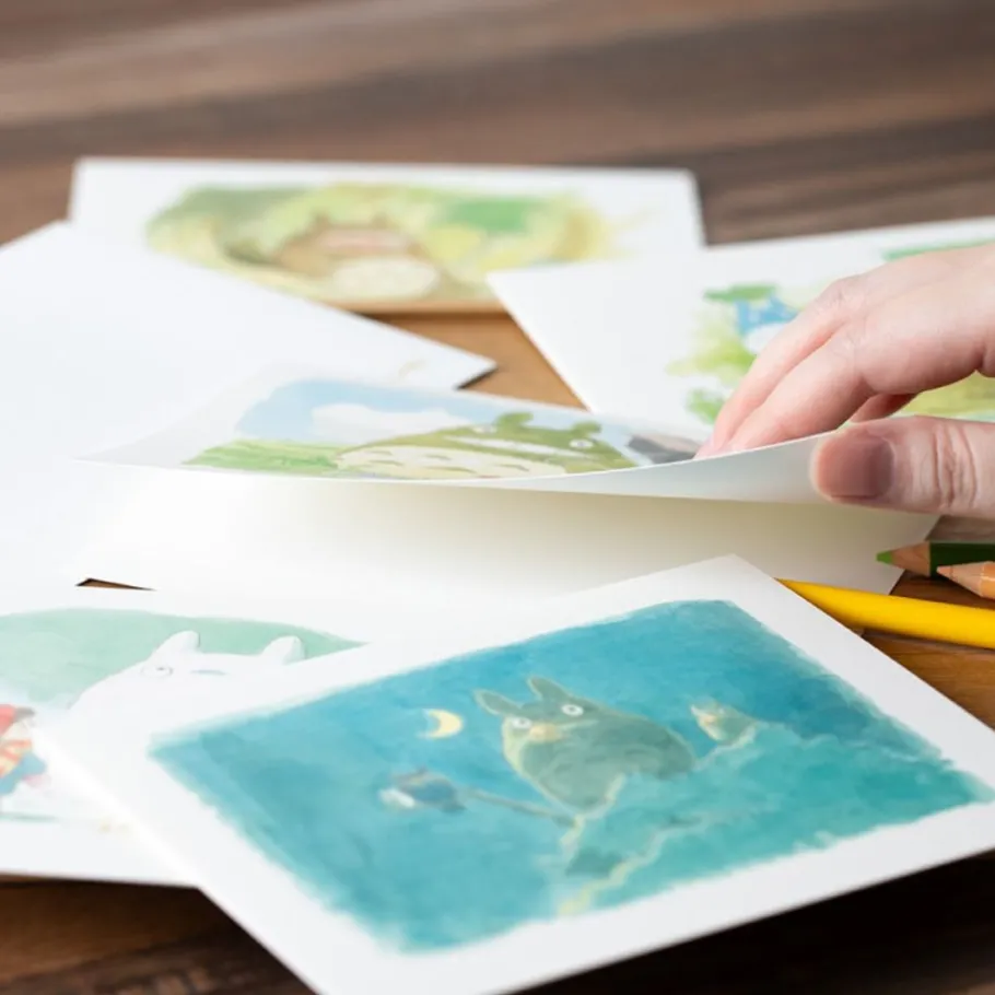 Maison Ghibli Watercolour Greeting Cards 24 X 15,8 Cm Chihiro - Spirited Away Online