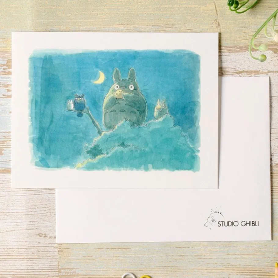 Maison Ghibli Watercolour Greeting Cards 24 X 15,8 Cm Autumn - My Neighbor Totoro Best