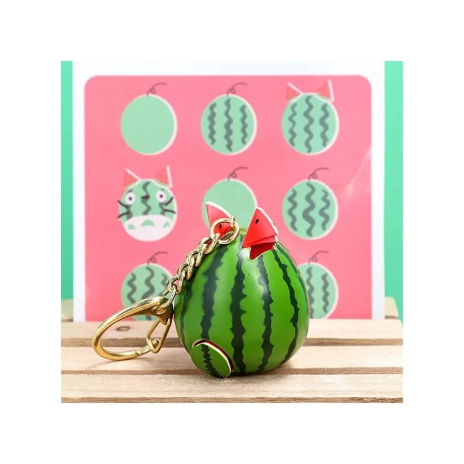 Maison Ghibli Watermelon Keyring - My Neighbor Totoro Outlet