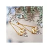 Maison Ghibli White Totoro Earring Hidden In A Leaf - My Neighbor Totoro Sale