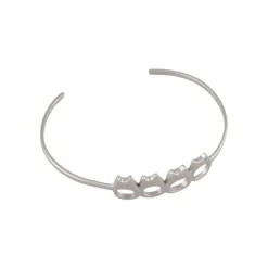 Maison Ghibli White Totoro Metal Garland Bracelet - My Neighbor Totoro Sale