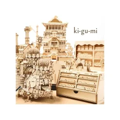 Maison Ghibli Wooden Craft Kit Kigumi Howl'S Castle - Howl'S Moving Castle Outlet
