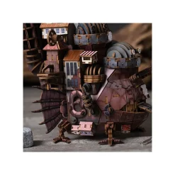 Maison Ghibli Wooden Model Kigumi Hauru'S Castle - Howl'S Moving Castle Hot
