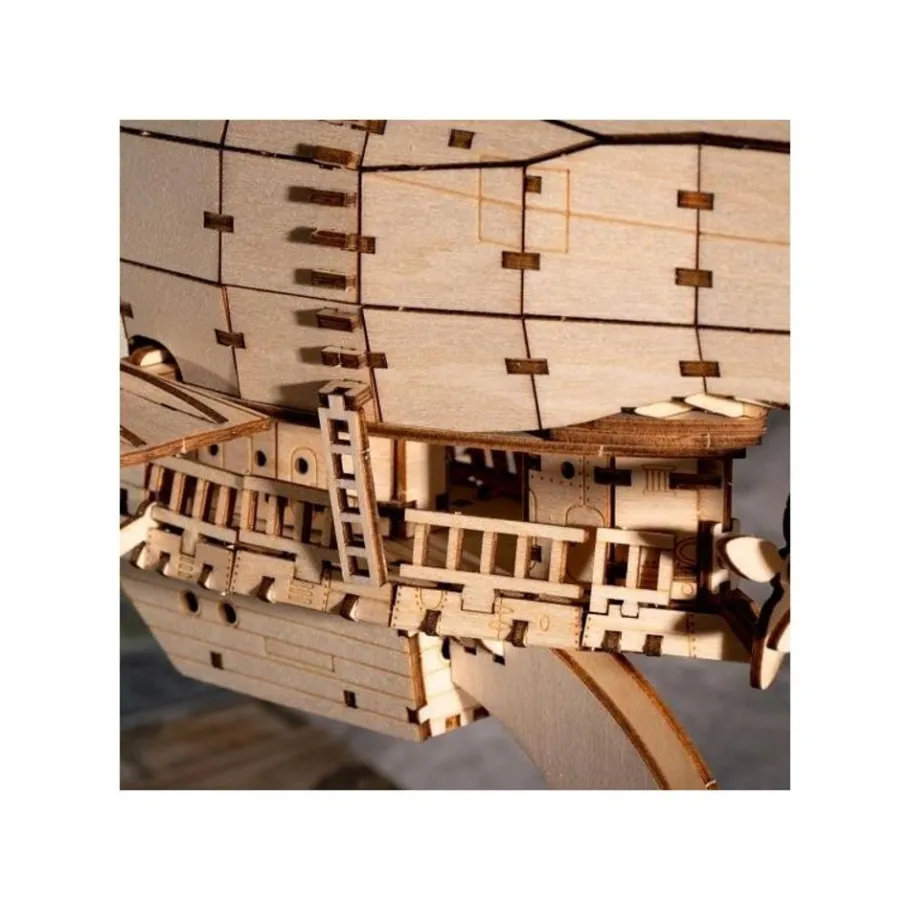 Maison Ghibli Wood Model Kigumi Tiger Moth - Castle In The Sky Best