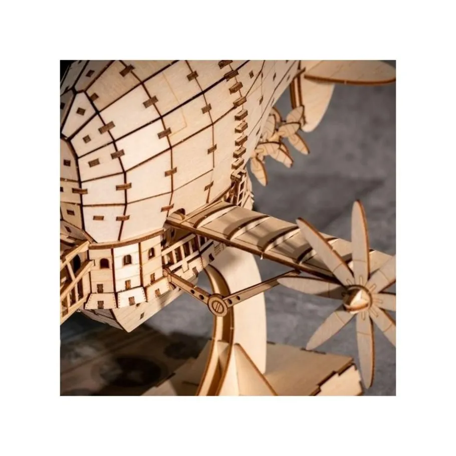Maison Ghibli Wood Model Kigumi Tiger Moth - Castle In The Sky Best