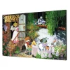Maison Ghibli Wood Panel 03 - Tea Time - Sherlock Holmes Best
