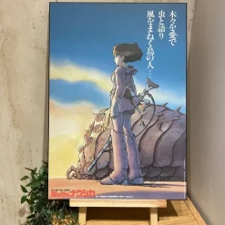 Maison Ghibli Wood Panel 35 X 50 Japanese Movie Poster - Nausicaa Best
