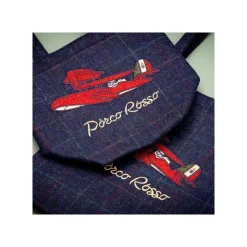 Maison Ghibli Wooven Bag Seaplane - Porco Rosso Sale
